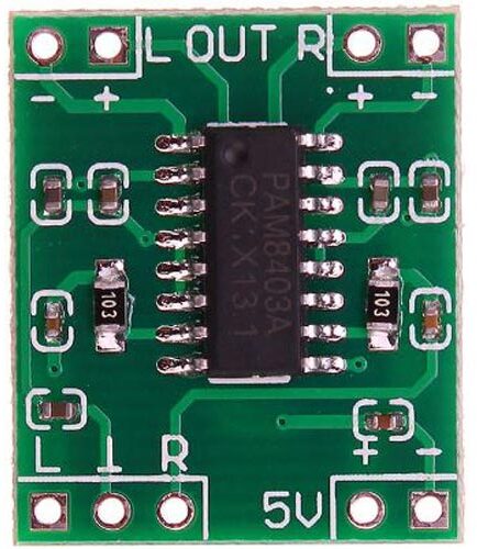 PAM8403 Stereo Audio Amplifier Module